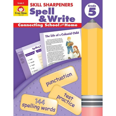 UPC: 9781596730496 | Skill Sharpeners: Spell & Write: Skill Sharpeners: Spell & Write  Grade 5 Workbook (Paperback)