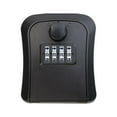 thumbnail image 2 of Portable Key Storage Lock Box Combination Lock Box for Garden Indoor House Black, 2 of 8