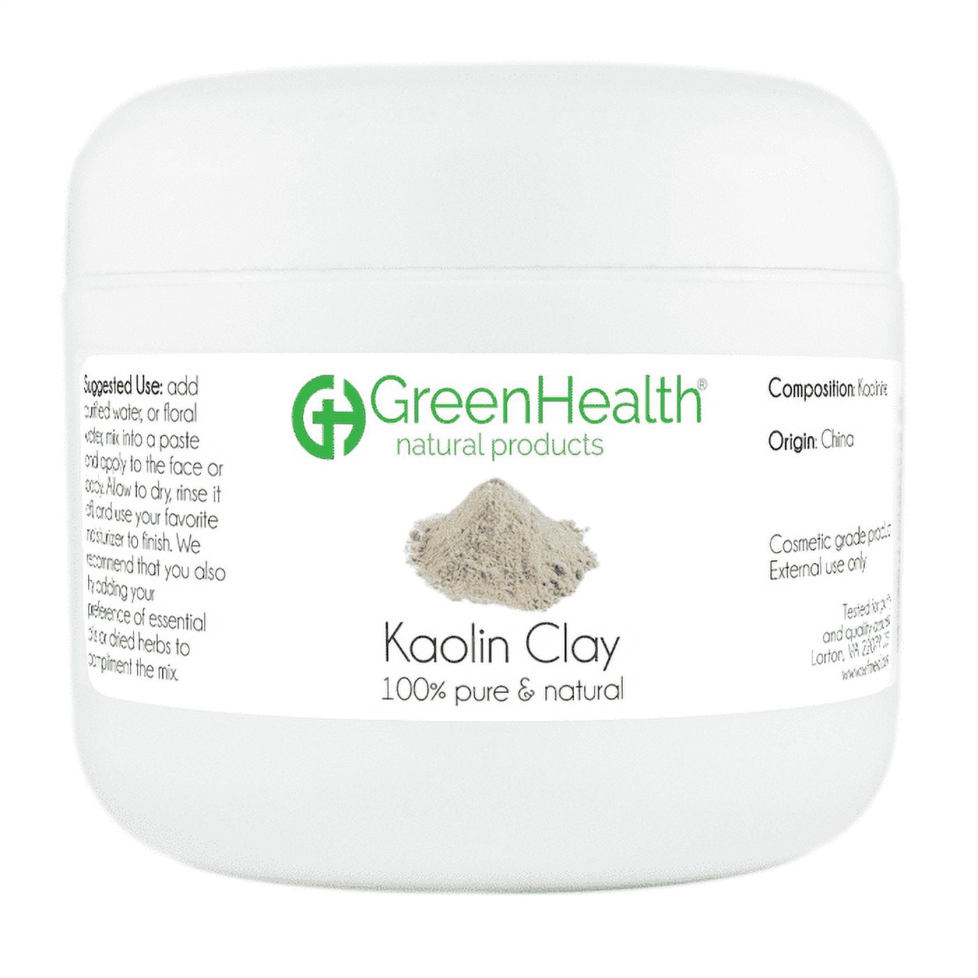 Kaolin Clay Powder for Skin Hair and Face Mask White Kaolin Clay