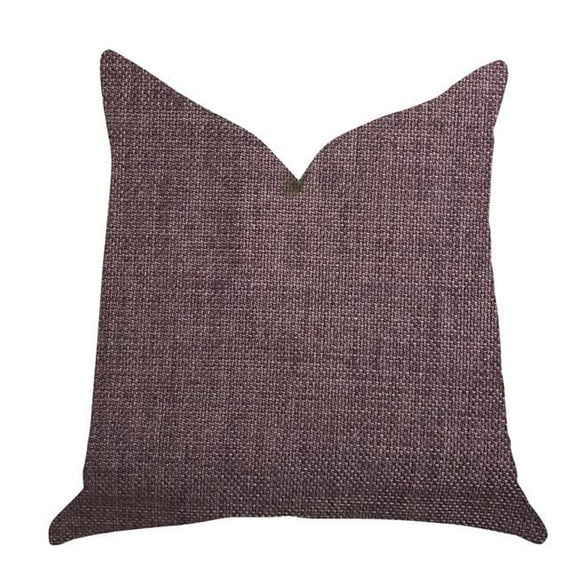 Grape Seed Luxury Throw Pillow in Purple Tones, 20 x 30 in. Queen