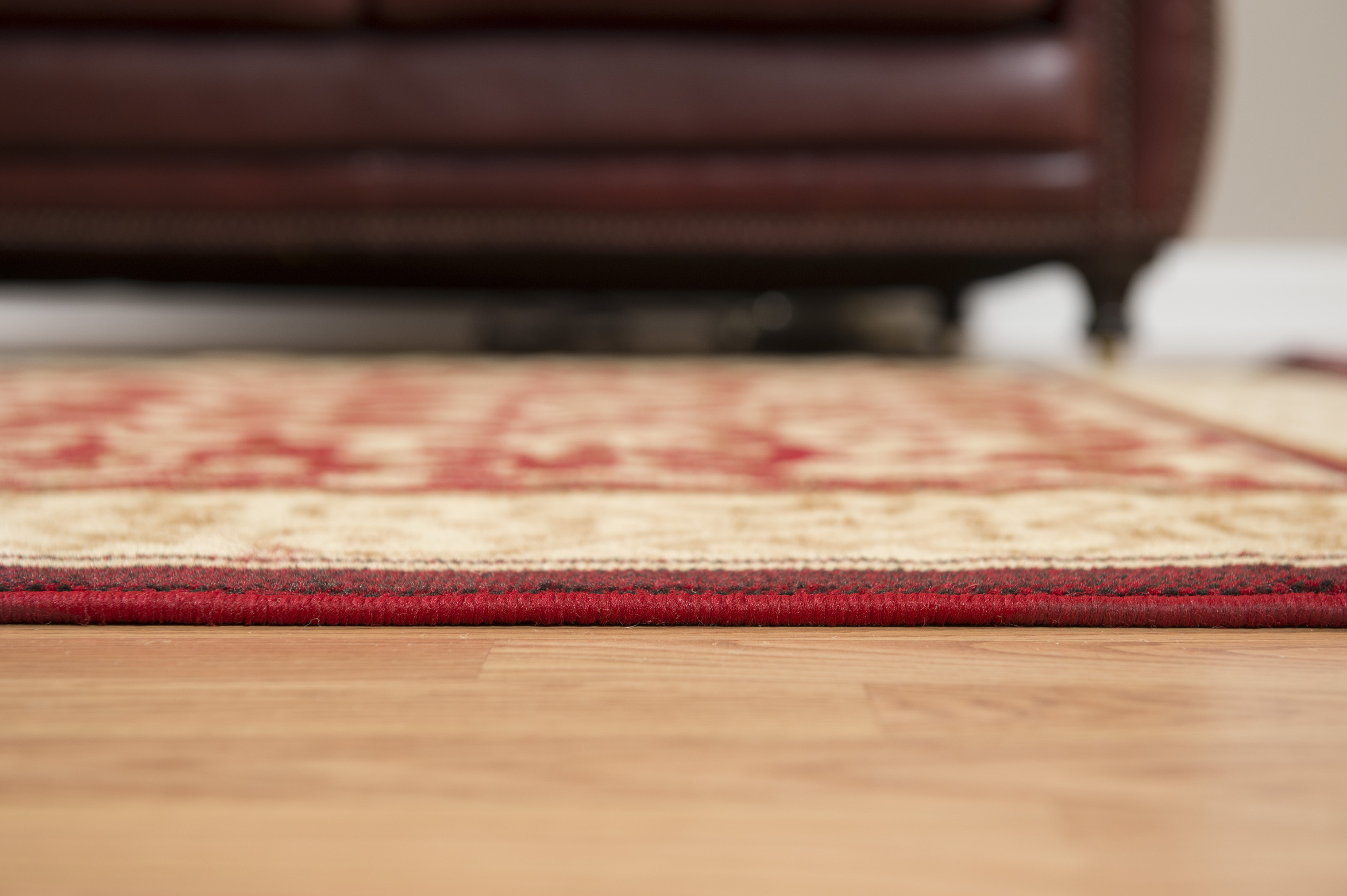 United Weavers Plaza Genevieve Accent Rug, Bordered Pattern, Red, 1'11" X 3'3" - image 4 of 6