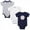 Baseball, variant on Hudson Baby Infant Boy Cotton Bodysuits, Boy First Valentine Easter, 6-9 Months