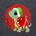 thumbnail image 3 of CafePress - Noel Turtle - Mens Hooded Shirt, 3 of 3