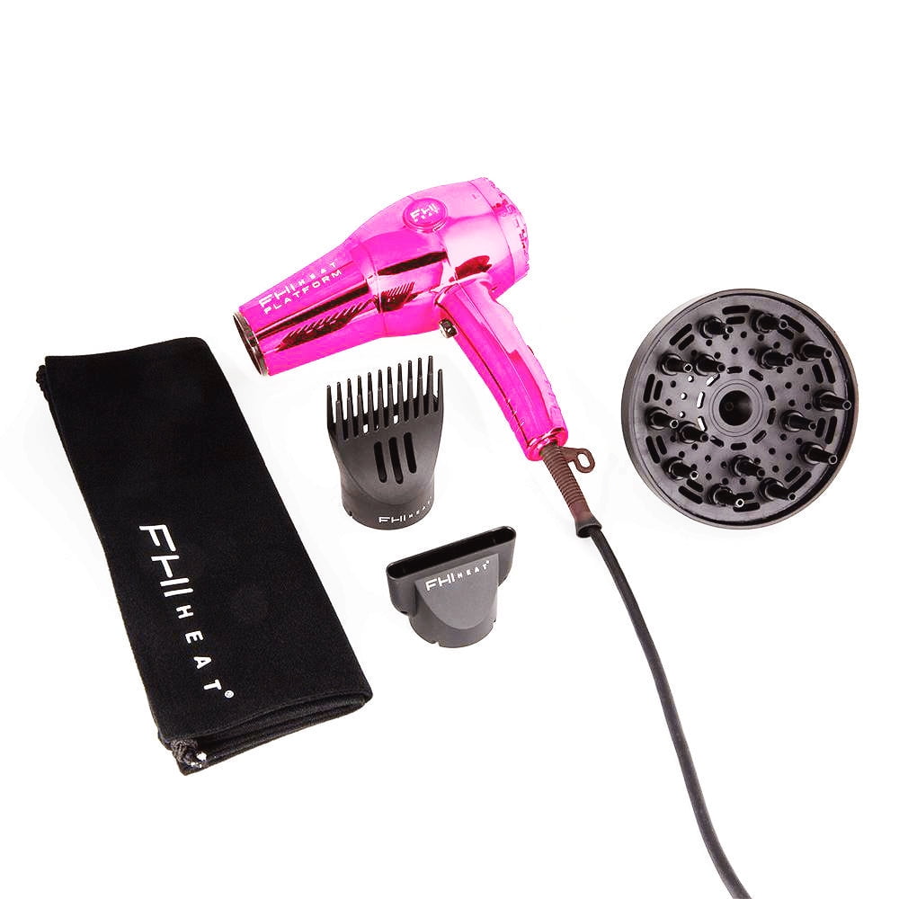 FHI Heat Platform 1900 Nano Lite Pro Hair Dryer, Pink Chrome