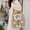 Khaki, variant on Soft Furry Pet Carrier Bag For Small Dogs And Cats, Head Out Breathable Travel Tote, Teddy Bear Style Shoulder Handheld Carrier, Gray Khaki