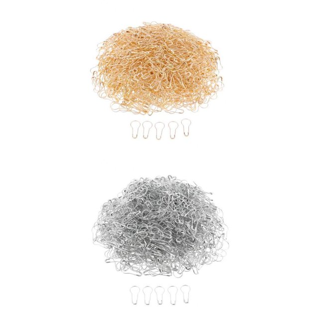 Pasadores de Seguridad de Metal Dorado de 21 Mm Shamjiam Pasador de Calabaza