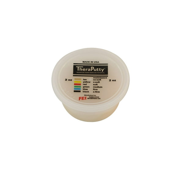 TheraPutty exercise putty, tan, 2 ounce