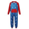 thumbnail image 3 of goowrom Pyjama à Capuche Imprimé Noël Parent-Enfant, 3 of 10