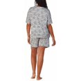 thumbnail image 3 of Disney Women`s Short Pajama Set with Pockets (Grey, XL), 3 of 4