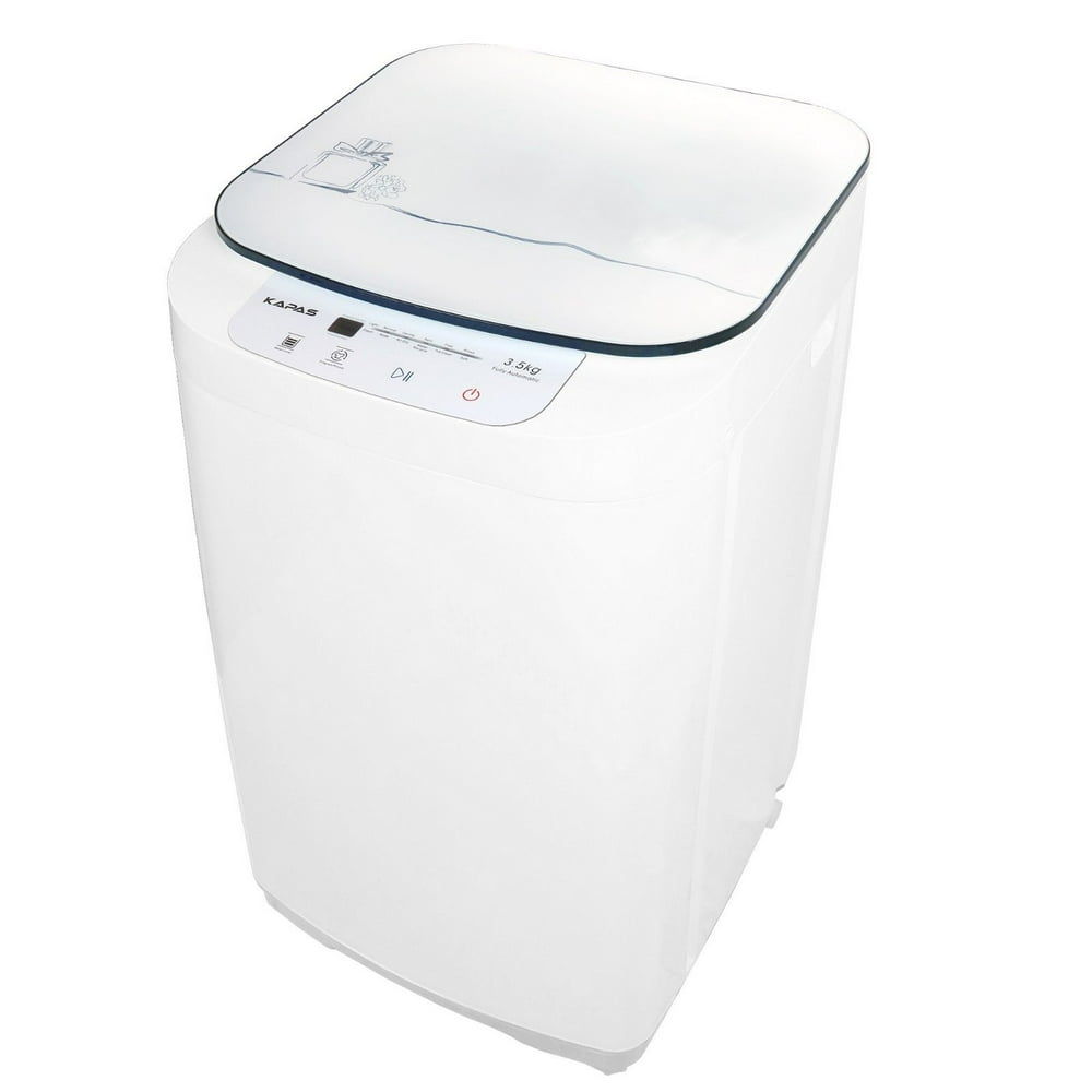 Compact Washing Machine, KAPAS Fully Automatic 2in1 Washer & Spin Dry