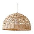 thumbnail image 2 of Rattan Lampshade Light Fixture Ceiling Pendant Light Shade for Kitchen Hotel, 2 of 8