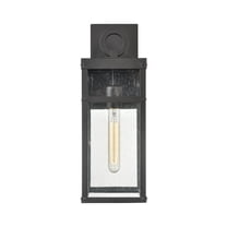 Elk Home 6-Inch Wide Outdoor Dalton Wall Sconce, Textured Black