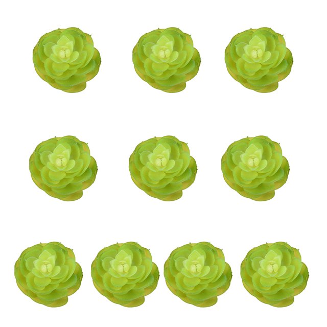 10x Fake Succulents Small Vivid Useful Simulated Plants Multi-functional Lifelike Photo Props for Household Yards Lawn Flowerpot Type 33