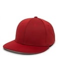 thumbnail image 4 of OC Sports TGS1930X Proflex Bamboo Charcoal Flat Visor Cap - Red, 4 of 8