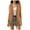 Brown, variant on GEWSEY Women's Plus Size Fringe Vest Suede Rivets Sleeveless Tassel Jacket Western Cowgirl Outfits (Brown, M)