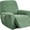 Leaf Green, variant on Velvet Recliner Cover 4 Pieces Printed Lazy Boy Chair Covers Recliner Sofa Slipcover Anti-Slip Fitted Furniture Protector with Elastic Bottom