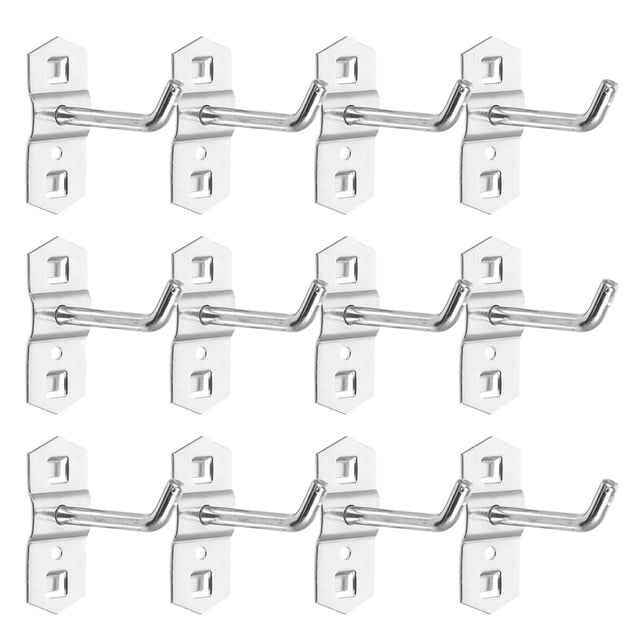 RENACLIPY 12Ud Para Colgar Herramientas En Paneles De Pared Para Uso En Hogar U Taller