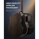 thumbnail image 5 of Guitarra acústica Donner 38 Carbon X Wood con funda y accesorios, 5 of 6