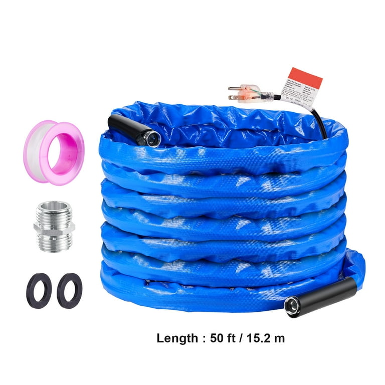 KFFKFF 50ft RV Heated Hose Cover, Self-regulating Antifreeze