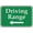 Warning Sign 3, variant on Driving Range (Left Arrow) Sign 8"x12", Aluminum Tin Warning Signs for Home Outdoor Garden, Weatherproof Directional Sign for Golf