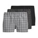 thumbnail image 1 of JACK&JONES boxers tejidos para hombre, pack de 3 - JACMILANO WOVEN BOXERS 3 PACK , algodón Negro/Gris M (Medium), 1 of 3