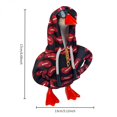 thumbnail image 2 of RUINIXCW 7 Inch Halloween Deck Goose Outfits Desk Duck Outfit Mini Porch Goose Outfit  for Desktop Goose Figurine Holiday Desk Goose Clothes Hoodie and Accessory (No Goose), 2 of 6