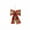 B, variant on Christmas Plaid Bow Ornament – Fabric Hanging Decoration for Tree, Window, Wall or Gift Wrapping, Classic Holiday Ribbon Decor for Home, Wedding, Party