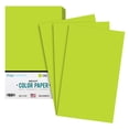 thumbnail image 1 of Papel de color S con impresión superfina, color verde tierra, tamaño legal, 100 hojas, 1 of 6