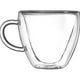 thumbnail image 1 of Heart-shaped Double-walled Insulating Glass Coffee Cups Or Tea Cups, Milk Cups, Milk Glass, Double-walled Glass, Transparent, Unique And Insulated Wit, 1 of 4