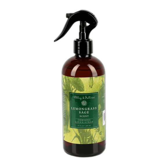 Abbey & Sullivan Linen Spray, Lemongrass Sage, 16 oz.