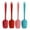 B, variant on 4 Pcs Silicone Kitchen Spatula, Silicone Spatula Spoon, Rubber Spoon Spatula Heat Resistant One Piece Design Seamless Non-Stick Spoonulas for Nonstick Cookware, Cooking and Baking, 8.26x1.77 Inch, A