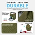 thumbnail image 4 of Diaper Bag Backpack, Large Baby Diaper Bags for Boys Girls, Baby Bag with USB Charging Port, Multifunction Waterproof Travel Back Pack for Moms Dads, Army Green, 4 of 14