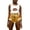 Golden, variant on Opperiaya Women?s Shiny Metallic Shorts High Waist Ruffle Trim Short Pants