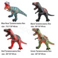 thumbnail image 5 of Modelo de dinosaurio grande de 80 cm, juguetes de dinosaurios del mundo Jurass, animales realistas, marionetas suaves, juguete Brachiosaurus T-Rex para niños, regalos para niños, 5 of 5