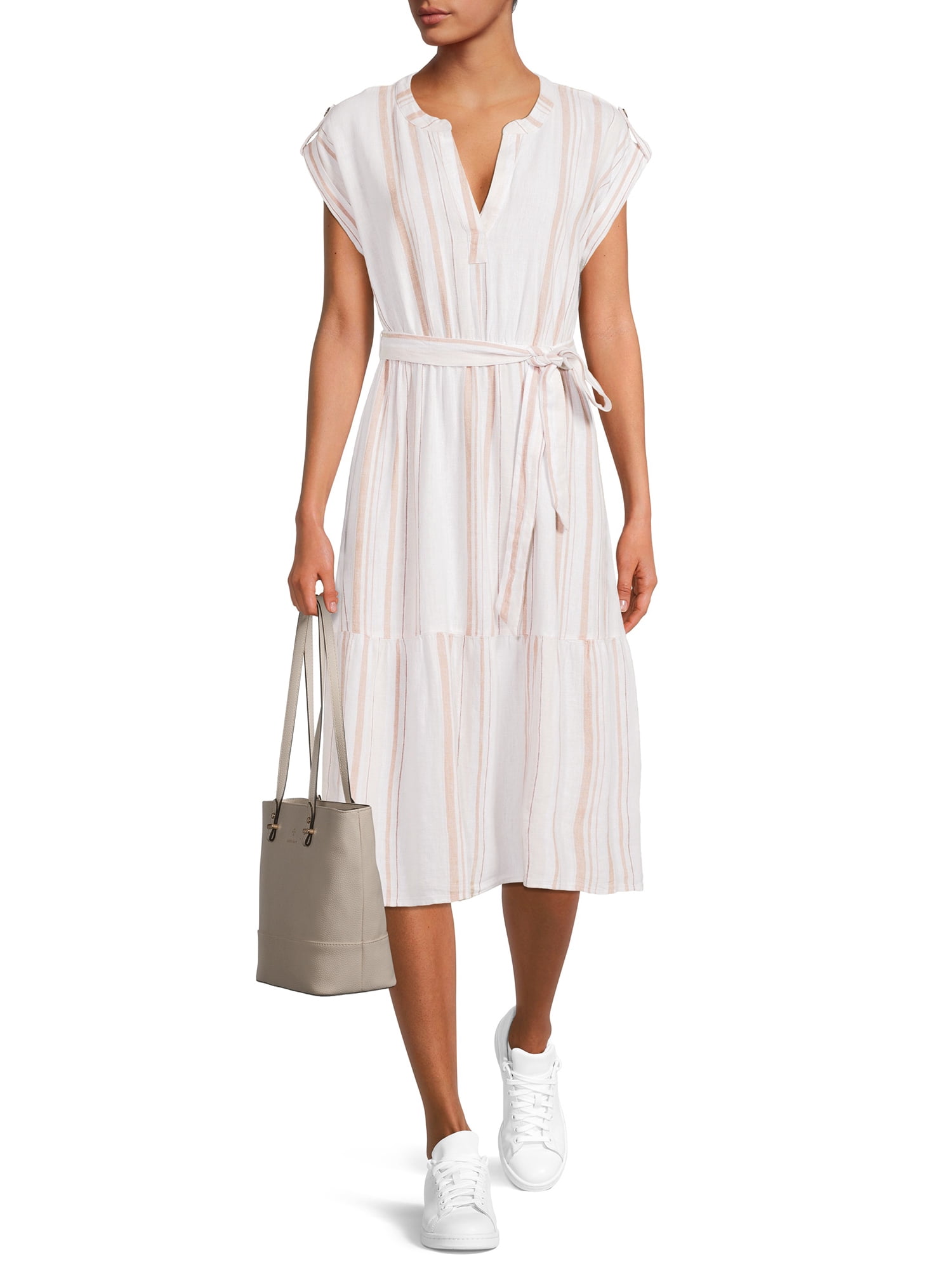 Time and Tru Maxi Mid-Length Sleeveless Dress (Women's), 1 Count, 1 Pack