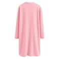 thumbnail image 5 of Womens Sweaters For Women Comfort Round Neck Warm Cute Long Sleeve Winter Sweatshirt Casual Style Polyester 1Pc 2Xl Fall Sweaters For Women, 5 of 5
