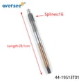 thumbnail image 4 of Oversee Propeller Prop Shaft 44-19513T01 For Mercury Mariner Outboard 2/4T 25 30 HP EFI, 4 of 5