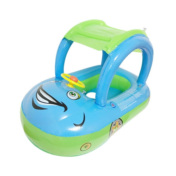 TUTUnaumb Clearance Baby Float Bo-At Ring Toddler Swimming Pool Swim Seat Car Inflatable Bo-At