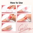 thumbnail image 3 of Gellen Nail Polish Remover, 180ML Non Acetone Gentle Nail Polish Remover for Regular Nail Polish, Rose Scent Nail Polish Remover with Easy Push-down Pump, 6.34 fl oz, 3 of 9