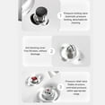 thumbnail image 3 of Stainless Steel Pressure Cooker, Explosion Proof Fast Cooking High Temperature Resistant Shiny Style Pressure Cooker  for Induction Stove 7L 24cm, 3 of 7