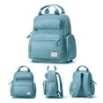 thumbnail image 4 of Sunveno Diaper Bag Extendable Baby Diaper Bag Large Capacity Diaper Backpack, Green, 4 of 9