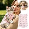 thumbnail image 4 of Sleeveless Dog T-Shirt for Small Dogs Cute Breathable Pet Shirt for Chihuahua Cats Yorkies and Small Breed Dogs(Pink,M), 4 of 7