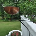 thumbnail image 6 of Find Your Passage LOW-MT-WOK-10-DHDC Deck Mount Small Hammered Copper Planter, 6 of 8