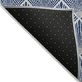 thumbnail image 3 of Addison Rugs Chantille Indoor/Outdoor Transitional Diamonds Navy Washable Rectangle Rug, 5' x 7'6", 3 of 6