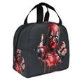 thumbnail image 2 of Deadpool And Wolverine Lunch Bag Portable Lunch Box Large Capacity Leakproof Work Tote Bag 8.5 x 5 x 8 inch, 2 of 3