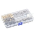 thumbnail image 5 of Double Cap Rivets360Pcs Double Cap Rivets Tubular Metal Studs Round Head Rivet Unmatched Quality, 5 of 5
