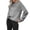 Grey, variant on Bovemsi Womens Sweatshirts Solid Color Sweatshirt Tops Long Sleeves Casual Pullover Lightweight Loose Fall Fashion Outfits 2025 Clothes