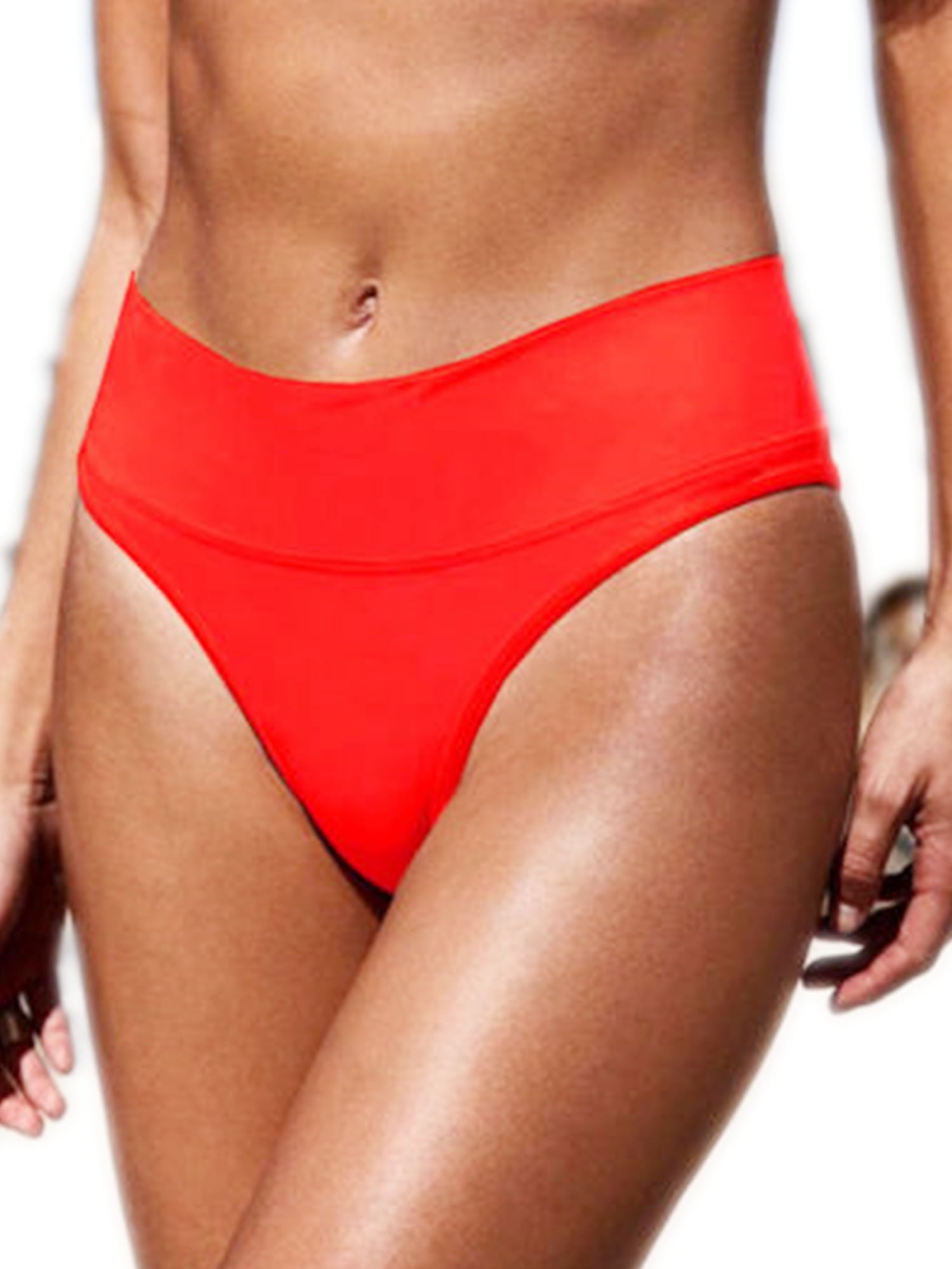 high waisted swim bottoms walmart