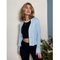 thumbnail image 5 of Zeagoo Womens Long Sleeve Shrug Summer Lightweight Cropped Open Front Shrugs Bolero Cardigan for Dress, 5 of 5
