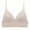 Beige, variant on Women's Sexy Spaghetti Strap Low Back Bralettes Deep v Wire-Free Bra Backless Bras Padded Seamless Sleeping Bra